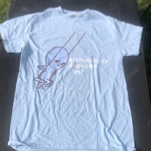 Responsibility saddens me tshirt